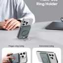 for MagSafe Battery Pack 10000mAh, 20W Ultra Slim Portable Phone Charger with LED Display, Magnetic Power Bank for iPhone 15/14/13/12 Series (Space Gray)