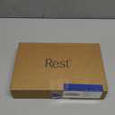 REST Evercool+ Cooling Pillowcases Standard - 2 Pillowcases for Sensitive Skin, Silver Infused Fabric for Hygienic Sleep, Silky Smooth for Curly Hair, High Elastic for Snug Fit (19x29 inches) (Snow Ivory)