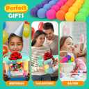 KLT Stress Balls Bulk for Kids and Adults: 32 Pack Mini Squishy Ball for Anxiety Relief - Color Changing Sensory Fidget Toy for Autism Kids Calming - Small Prizes for Student Classroom (1.8")