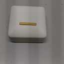 White Round Corner Ring Box PU Leather Engagement Proposal Ring Box Jewelry Ring Gift Box