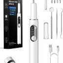 RELACS 7000 Plaque Remover for Teeth, Tartar Remover for Teeth, Dental Calculus Remover, Teeth Cleaning Kit 5 Speed Modes with 3 Replaceable Heads, with LED Light.