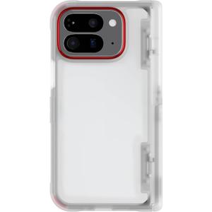 Ghostek Covert Clear Pixel 10 Pro Fold Case with Built-in Kickstand and Full Hinge Protection Designed for 2025 Google Pixel10 Pro Fold (8") (Clear)