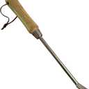 Garden Guru Eco Dandelion Weeder Tool with Ergonomic Wood Handle - 100% Recycled Stainless Steel - Rust Resistant - FSC Certified Wood - Weed Puller for Planting, Weeding, Flower & Vegetable Care