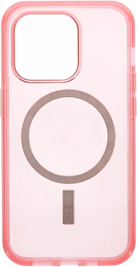 OtterBox iPhone 13 Pro (Only) - Symmetry Clear Series+ Case - Translucent Clear Rose - Ultra-Sleek - Snaps to MagSafe - Raised Edges Protect Camera & Screen - Non-Retail Packaging