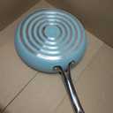 T-Fal Inspire Ceramic Frying Pans Nonstick 10.5 Inch Skillet with Lid, Oven Safe to 500°F, Cookware Stainless Steel Handle, Mint Green