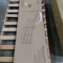 Walker Edison Wren Classic 6 Cubby TV Stand for TVs up to 80 Inches, 70 Inch, Black