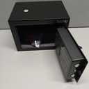 Yuanshikj Electronic Deluxe Digital Security Safe Box Key Keypad Lock Home Office Hotel Business Jewelry Gun Cash Use Storage money (BLACK)