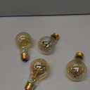 Warm Incandescent Light Bulbs 60 Watt,A19/A60 Vintage Style Edison Bulbs E26,Soft Yellow Light Bulbs,Amber Bulbs,Retro Light Bulb Old Fashioned,Halogen Dimmable Edison Bulb Squirrel Cage (4 Count (Pack of 1), Amber Glass-2100k)