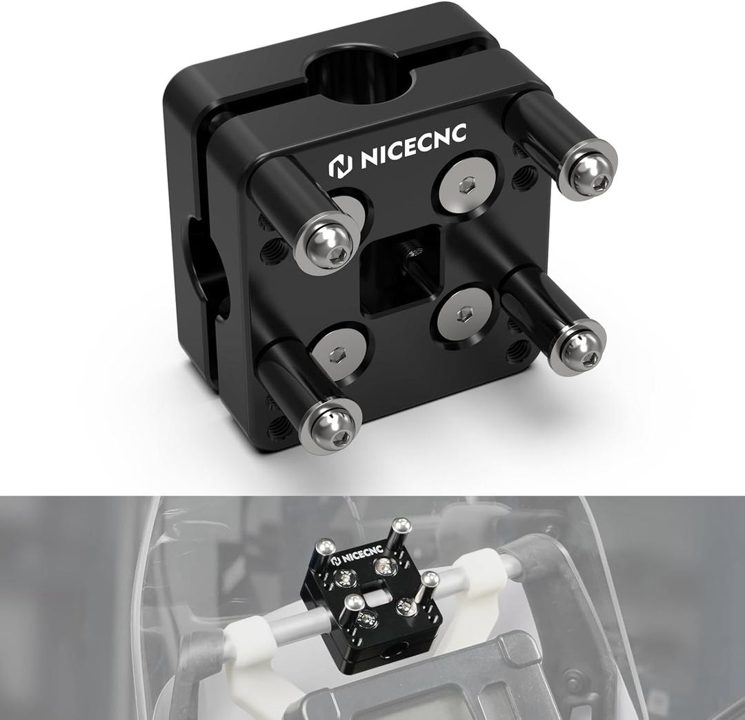 12MM GPS Holder Bar Clamp Compatible with Yamaha Tenere 700,Super Tenere XTZ1200 14-22,R1200 1250 GS and GSA 14-22,Aprilia Tuareg 660-2022