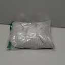 Grey Chiffon Striped Semi Sheer Curtains for Living Room Light Filtering Solid Voile Window Drapes for Bedroom 2 Panels 84 inches Long Rod Pocket