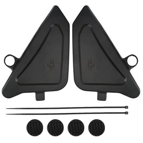 New Front Side Spoiler Frame Plastic Replacement Parts Fit for BMW K1600B K1600 Grand America 2018 2019 2020 2021 Motorcycle Accessories - Fill Panels Fairing Cowl Cover Plates Tank Trim (Black)
