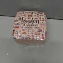 London Travel Gift Jewelry Box for Women, London Lover Souvenirs Gifts, London City Themed Gifts for Traveller Women Friends, London Trip Gift Travel Small Travel Jewelry Case Organizer