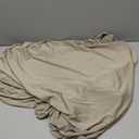 Round Spandex Tablecloth, Elastic Fitted Waterproof Tablecloths for 42"-50" Tables, Stretch Washable Picnic Table Cover for Camping, Dining, Indoor and Outdoor, Taupe