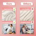 Jekeno Gaming Blanket Gifts for Boys Teens Girls Men Women Christmas Birthday Blue Video Game Gamepad Decor Home Bedroom Living Room Kids Adults Soft Cozy Warm Plush Sherpa Throw 50"x60"