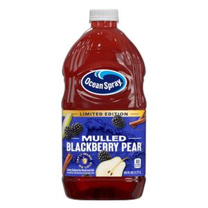 Ocean Spray Mulled Blackbery Pear Juice Drink, 60 Fl Oz Bottle (Pack of 1) (60 Fl Oz (Pack of 1))