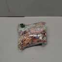 RoseSeek Women's 2 Piece Leopard Floral Bikini Sets Ring Triangle Halter Bathing Suit Tie Back Swimsuit M