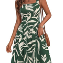 HUHOT Dresses for Women 2026 Spring Sundress Ladies Graduation Semi Formal Bridal Shower Womens Summer Clothes (Small, Green)