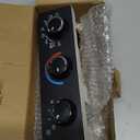 599-217 Heater A/C Control Switch,Front Climate Control Module Compatible with 1996-2020 Chevrolet Express 1500 2500 3500, Chevy C4500 C5500 C6500,1996-2020 GMC Savana, OE # 599-217, 15073274