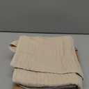 Yoofoss Hooded Baby Towels for Newborn 2 Pack 100% Muslin Organic Cotton Baby Bath Towel with Hood for Babies, Infant, Toddler and Kids, Large 32x32Inch, Soft and Absorbent Newborn Essential (Beige & Coffee)