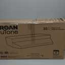 Broan-NuTone 413023 Ductless Range Hood Insert with Light, Exhaust Fan for Under Cabinet, 30-Inch, Black