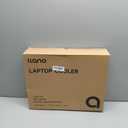 llano V12 Gaming Laptop Cooling Pad, RGB Laptop Cooler, Laptop Cooling Fan Stand with 5.5 Inch Powerful Turbofan, for 15.6-19in Laptop, Adjustable Speed, Dustproof, 3-Port USB Hub, Black (RGB)