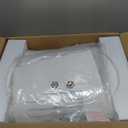 Crystal Glass Table Lamp Set of 2 with USB C+A Ports & AC Outlet, White Lamp, Modern Bedroom Lamps, Gold Lamp for Night Stands Bedroom Living Room,Nightstand Lamp LED Bulbs Included