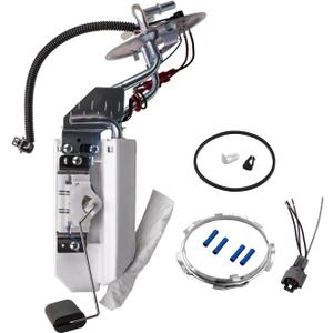 Electric Fuel Pump Assembly Replacement for Compatible with 1990 1991 1992 1993 1994 1995 1996 Ford F150 F250 F350 1997 F-250 HD (After Axle Tank; Steel Tank; 18 Gal Tank) Replaces SP2007H