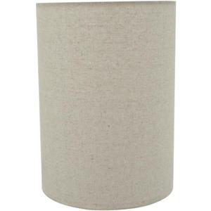 Aspen Creative 31260A Transitional Drum (Cylinder) Shaped Spider Construction Lamp Shade in Light Grey 8" wide (8" x 8" x 11")