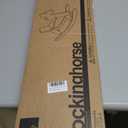 Amazon.com: KRAND Rocking Horse Wooden Ride On Toy for Kids Classic Design Rocking Horse with Pedal and Safe Backrest Fine Workmanship(Classic, Natural) : Toys & Games