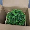 Yatmung Small Metal Trash Can with Lid - Dog Poop Trash Can Outside with Pedal - 10 Liters Pet Waste Container Outdoor - Plant-Styled Poop Bucket - 2.6 Gal Stainless Steel Garbage Bin - Black and Gold