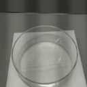 YOUEON Wide Glass Cylinder Vase, 4" Tall x 8" Wide Flower Glass Vase, Cylinder Terrarium Bowl, Decorative Centerpiece for Weddings Events, Pillar Candle, Flower Arrangement, Clear