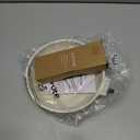 CAROTE Non Stick Frying Pan Skillet, Omelet Pan, Healthy Non Toxic Granite Chef Pan, Induction Compatible Egg Frying Pan with Heat-Resistant Handle, PFOA-Free,Cream White, 8"