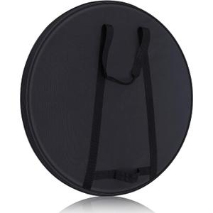 Dansydaisy 32'' Gong/Tam-tam Bag Drum Bag with Heavy Duty Fabric and Velvet Interior for Meditation, Sound Healing Therapy and Yoga