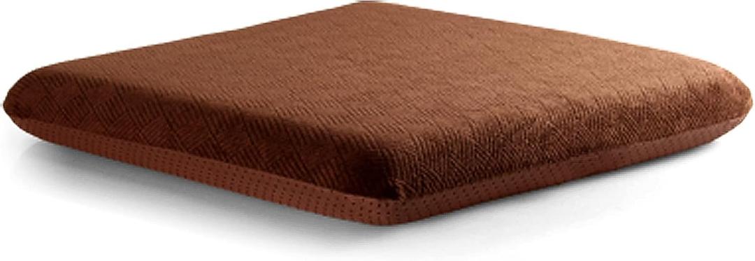 Sigmat Recliner Cushion for Elderly with Memory Foam 20x20x3 Inches Large Square Seat Cushion for Recliner Chair, Floor Pillow, Truck Seat Cushion Coffee (Brown)
