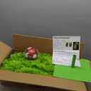 Whimsical Christmas Tree - Christmas Decorations - 6 FT Pre-lit Artificial Christmas Tree with Lights - 480 Tips/ 170 LED Lights/Metal Stand - Perfect for Xmas Decor Indoor Outdoor Home Party (Lime Green)