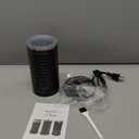 Milk Frother, Milk Frother and Steamer for Frothing and Heating Milk, 4 IN 1 Multifunction Milk Frother Electric for Hot & Cold Froth, Automatic off & Easy Cleaning, Black