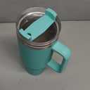 40oz Stainless Steel Tumblers with Straw (Cyanese)
