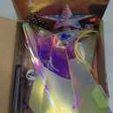 Christmas Tree Topper Star 11.8" PET Christmas Tree Topper Lighted with Remote Multicolour 20LED Lighted Treetop Decorate for Xmas Decorations Ornaments Holiday Party Indoor Decor