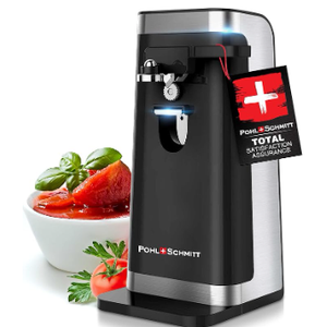 POHL SCHMITT Electric Can Opener with Knife Sharpener and Bottle Opener