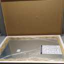 Bathroom Mirror for Wall, 24"x36" Boho Wavy Wood Mirror Large Full Length Decorative Mirror with Tempered Glass, Natural Wooden Frame Vanity Mirror for Bedroom, Living Room, Entryway