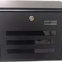 Mailboxes for Outside, Wall-Mount Mailbox, Security Key Drop Box for Letters Newspapers Cards