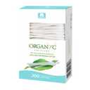 Organyc 100% Certified Organic Cotton Swabs - No Man-Made Materials, 200 Count, White