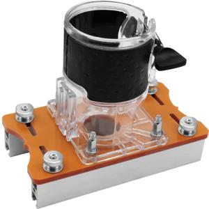 DEWALT D26200 2-in-1 Compact Wood Router Base and Slot Bracket for Cabinet Furniture