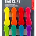 Culinary Elements Bag Clips 8 Count (3 Pack)