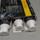 Burt's Bees Toothpaste, Natural Flavor, Charcoal with Fluoride Toothpaste, Mountain Mint, 3 x 4.7oz