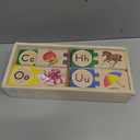 Melissa & Doug Self-Correcting Alphabet Wooden Puzzles With Storage Box (52 pcs)