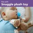 Philips AVENT Ultra Soft Pacifier 0-6 Months, Dreams and Happy Designs, 4 Pack, White/Green, SCF222/43