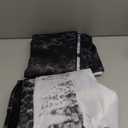 PONY DANCE Black and White 100% Blackout Curtains 84 Inches Long for Living Room, Modern Style Thermal Insulated Gradient Drapes for Bedroom/Youth Dorm/Study/Nursery, 2 Panels Set, 52Wx84L