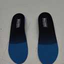 Plantar Fasciitis Insoles for Men Women - Orthotics Inserts, Shoe Insoles Arch Support Flat Feet Inserts Work Boot Insoles for Standing All Day (Men's 9-9 1/2 | Women's 11-11 1/2) (Blue)