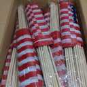 Batiyeer 500 Pcs 250th Small American Flags on Stick 4 x 6 Inch Mini American Handheld USA Flags Polyester 4th of July Decorations with Safety Golden Spear Tops for Memorial Day Independence Day